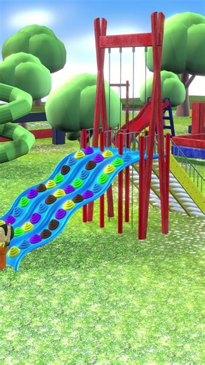 SquidGuard, ScaryT and ScaryNB clean up after SquidDoll, Nick and Tani To Slide! - Scary Teacher 3D!