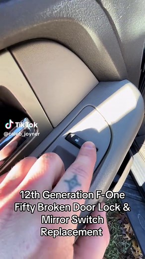 12th Gen F-150 Door Lock & Mirror Switch Replacement