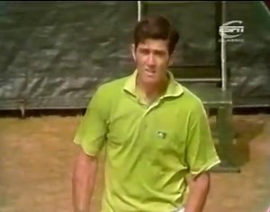 25 reactions | On September 8, 1974 at the US Open Men's Tennis Final, Jimmy Connors wins the first of his 5 US singles titles beating veteran Australian Ken Rosewall 6-1, 6-0, 6-1 in the last tournament event played on grass. #TheBrashBasherOfBelleville | Davenport Sports Network | Facebook