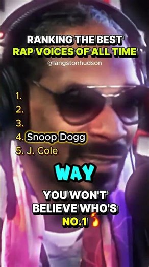 The Most Iconic Rap Voices Ever Ranked!