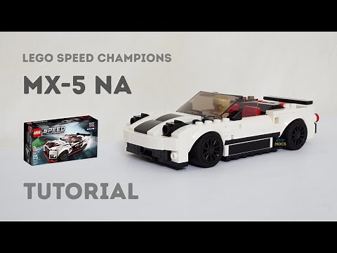 Tutorial - Mazda MX-5 Miata NA Lego Speed Champions 76896 GT-R Nismo Alternate Build Instructions