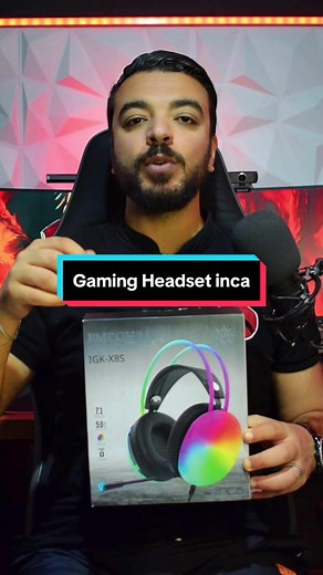 Premium Surround Gaming Headset by Inca | Immersive Sound Experience
