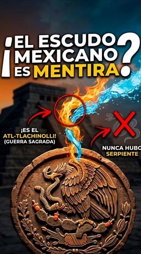 Is the Mexican coat of arms a lie?