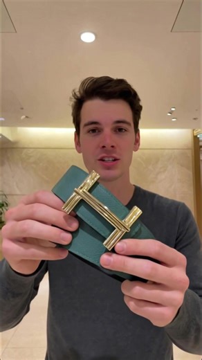 POV: You just scored an Hermès belt… and it’s pre-loved perfection ♻️✨ Hermès | Hermès belt | men’s fashion | menswear | preloved