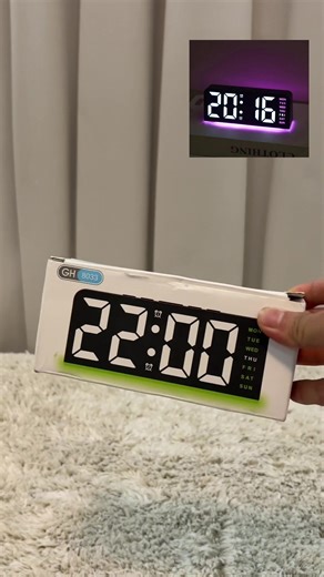 Modern Digital LED Clock for Elegant Home Decor