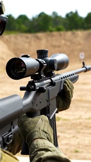 Sniper Rifle Scope Aim | Precision Shooting Training #shorts #aivideo