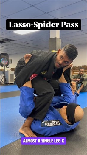 Advanced Lasso Spider Guard Pass #lassoguard #spiderguard #guardpass