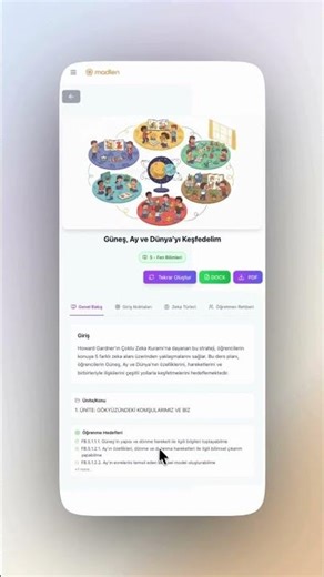 Madlen'in Farklılaştırma Araçlarıyla Tanışın! #edtech #GelecekMadlende