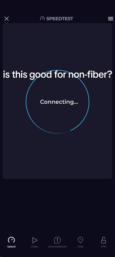 Evaluating Non-Fiber Internet Speed Test Results