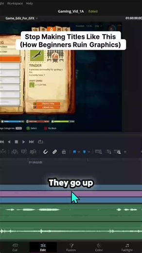 That moment you try to make a title look exciting with every flashy effect available... and it ends up looking like a digital disaster. 🙈 The journey from basic text to unintentionally terrible motion graphics is shorter than you think. If your go-to fix is bigger fonts and brighter colors, you *need* to see the simple acronym that ensures titles actually look professional instead of amateur hour. Stop settling for cringe aesthetics! #VideoEditing #DesignTips #MotionGraphics #EditingHacks #Cont