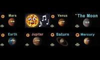 Mix of 8 videos from youtube : KLT Planets Mashup! Part 1