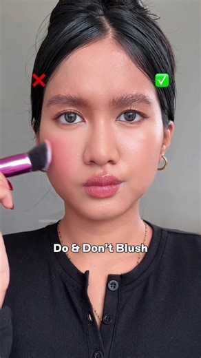Creative Blush Hack for Perfect Application