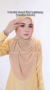 282K views · 1K reactions | Tutorial Shawl ikat belakang versi labuh  #tutorialshawl #tutorialshawllabuh #tutorialshawlsimple #tutorialshawlikstbelakang #Anggunzarashawl Anggunzara shawl premium Kate by Anggunzara official Nak order sini ya.. https://s.shopee.com.my/3Az8wCrHjT | My TudunG. | Facebook
