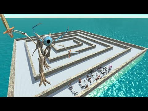 Escape From Alien Warrior Cyclops - Animal Revolt Battle Simulator