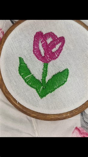 Easy buttonhole stitch tutorial for beginners. #shorts