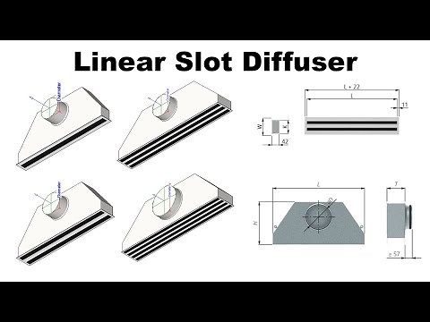 Create Linear Slot Air Diffuser Revit Family