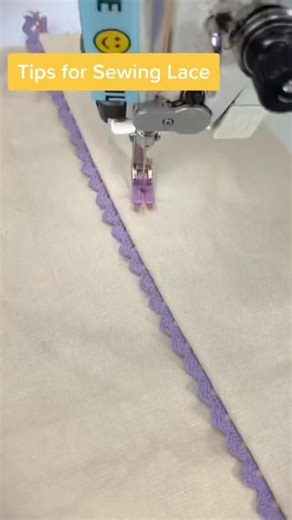 Tips for Sewing lace✨ Credit : sewing machine💝 #sewingmachine #factocy #factorywork #manufacturer #automationtechnology #sewingtiktok #sewingforyoupage #fyp #foryou | Amelia Emma