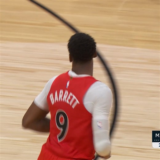 93K views · 608 reactions | RJ Barrett shines with a stellar 30+ point performance, leading the Raptors to a commanding victory! 37 PTS | 7 REB | 5 AST | 3 3PM | NBA | Facebook