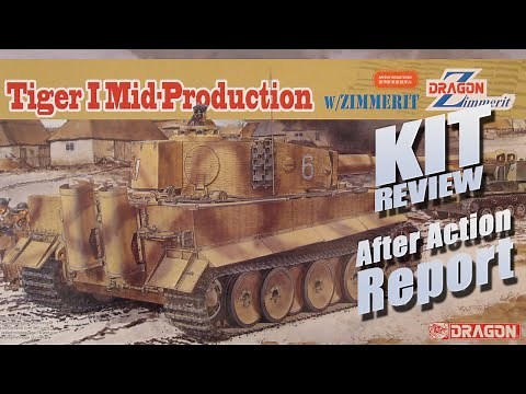 In-Box and Build Review: Dragon 6700 Tiger I Mid-Production w/Zimmerit in 1/35
