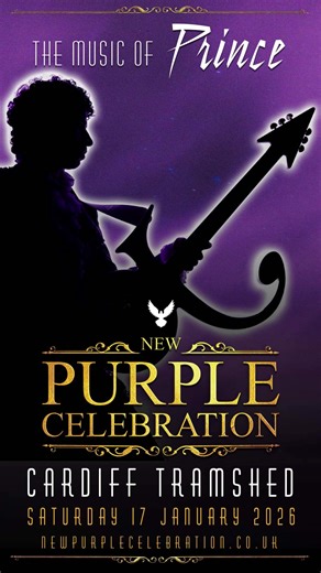 💜 CARDIFF PRINCE FAM! 💜 The Music of Prince, live, for one final time at the Tramshed, Cardiff, Saturday 17th January 2026! After 21 years, we'll be saying goodbye to touring. These remaining shows will be the last, so don't miss out, get your tickets now!! Cardiff tickets: https://www.skiddle.com/e/40926480 All other tour dates: https://www.newpurplecelebration.co.uk/tour-dates | New Purple Celebration