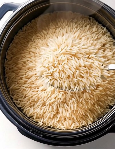 97K views · 56 reactions | Put uncooked rice in a slow cooker with these 4 ingredients. It’s like heaven in a bowl.. Full recipe   | The Hidden Recipe | Facebook