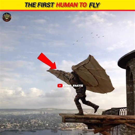 Abbas Ibn Firnas : The first human to fly😱#shorts #history