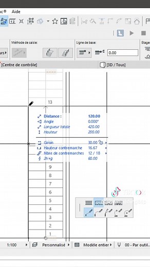 Créer des escaliers sur ArchiCAD facilement en un clic