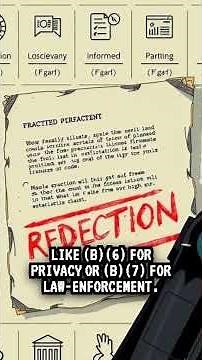 FOIA redactions: what’s normal vs what’s a red flag. Agencies hide more than you think.