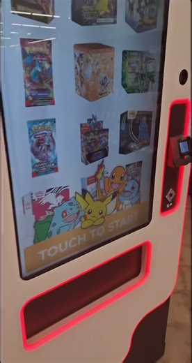 Just found out the code to a Vending machine in real time. #pokemon #pokemoncards #pokemontcg