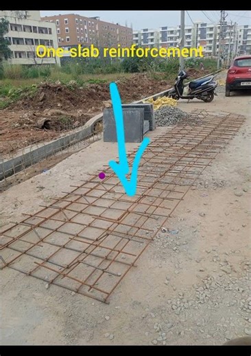 One-way slab reinforcement
