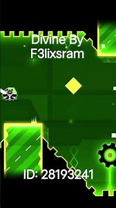 Divine by F3lixsram #geometrydash #gd #showcase #shorts #levels #level