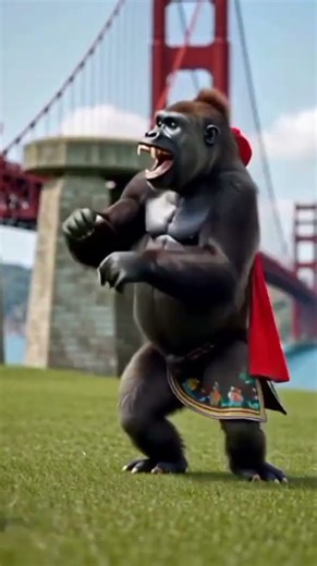 "Baby Dhol Beats vs Gorilla Bhangra at Stonehenge 🤩🥁🦍"