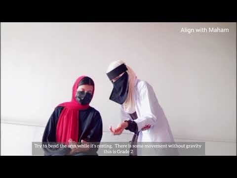 Manual Muscle Testing demonstration 6 grades performance 