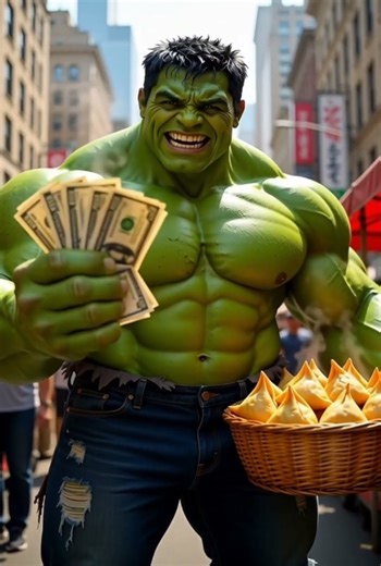 Hulk just wanted a cake #hulk #shorts