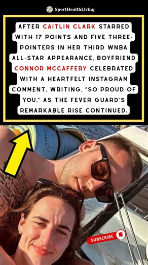 Connor McCaffery’s Four-Word Message to Caitlin Clark Wins Over Fever Fans #news #wnba