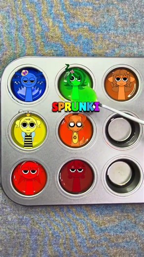 🔵🟡🔴 Blue Yellow Red Lights → Sprunki Characters!