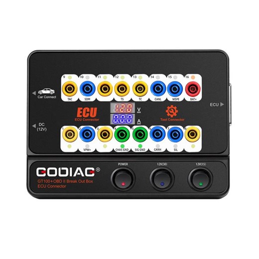 [$90.74] GODIAG GT100+ OBDII Breakout Box Diagnostic Port Tester ECU Bench Connector(US Plug)