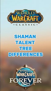 WoW Forever Shaman Talent Changes ⚡️