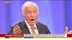 Dick Van Dyke's Mary Poppins accent: The star has apologised for it, but this voice coach defends his attempt at cockney in the classic film | Sky News