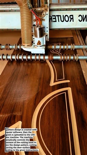 COOL! CNC Router Creates Super Precise Door Patterns