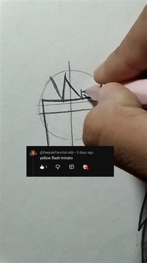 how to draw minato for beginners ✨️#beginners #howtodraw #viral #fypシ #trending #shorts #minato mina
