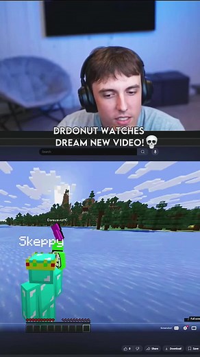 DrDonut Reviews Dream's Latest Minecraft Video
