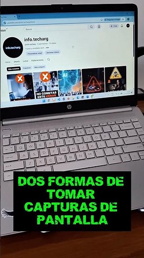 2 formas rápidas de hacer capturas de pantalla en Windows #windows #tips #pc #notebook #printscreen