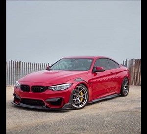 5PCS LPT Style Front Bumper Lip for BMW F80 M3 F82 M4 2015-2020 Front Bumper Spoiler Splitter with Winglet Front Chin Air Dam (Carbon Fiber Painted)