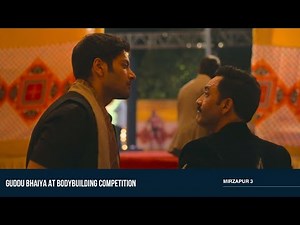 Guddu Bhaiya at Bodybuilding Competition | Mirzapur 3 | Ali Fazal