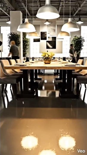 Abandoned Restaurant Floor Transformed Into Luxury Metallic Masterpiece ✨ #renovation