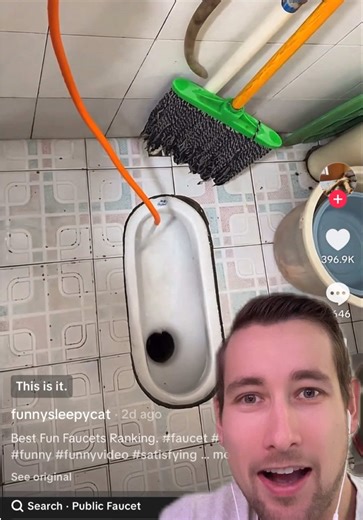 @funnysleepycat faucet fails #satisfying #oddlysatisfying #fails | faucet