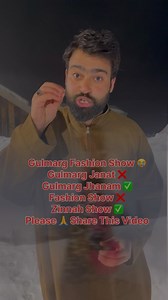 Gulmarg Fashion Show | Zinah Show | Western Culture In Kashmir | Salman Ali Gazi
