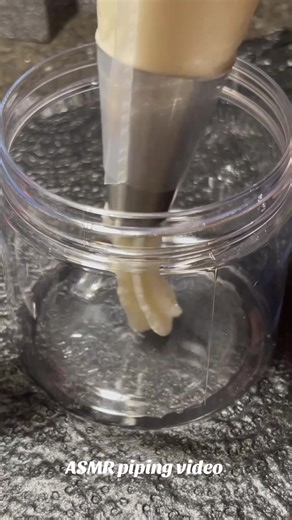 Satisfying ASMR Piping Video for Relaxation