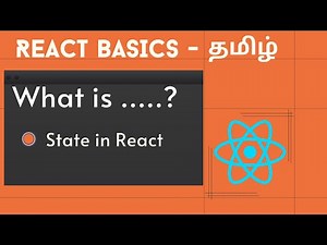 What is State in React? Tamil How to set and read local state created using useState in React Tamil